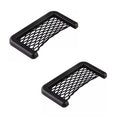 Pack of 2 Car Net Bag Phone Holder Storage Pocket Organizer 200mm x 80mm