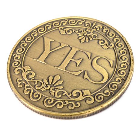 Yes/No Decision Coin - Lucky Coin
