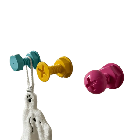 3 Piece No-Drill Wall Hooks