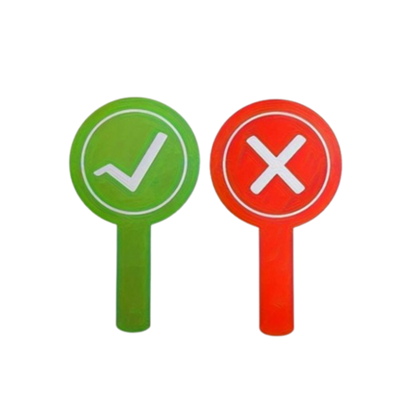 Yes /NO Response Cards