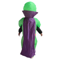 Deep Purple Cape Alien Inflatable Costume Purple