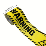 1-Roll or 2-Roll Hazard Warning Toilet Paper