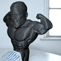 Muscular Male Toothpaste Dispenser