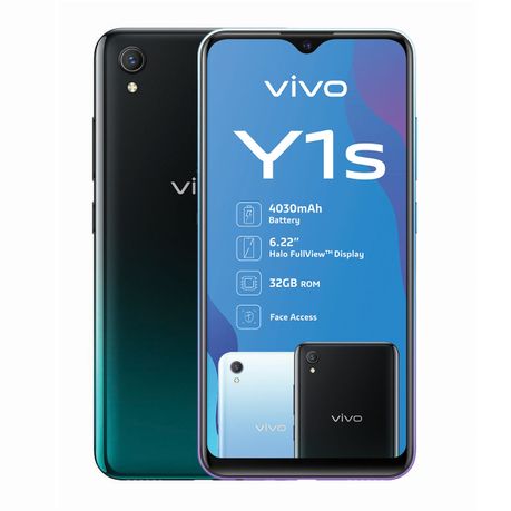 vivo Y1s 32GB Single Sim - Olive Black