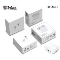 Inkax T05 ANC True Wireless Earbuds with Active Noise Cancellation - White