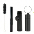 All-In-One Kit Aluminum Alloy Tube Portable Bullet Dispenser Cleaning Brush