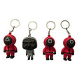 Squid Game Keyring-All Four Combo Pack- 3D