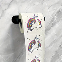Rolls of Rainbow Creative Pony Cartoon Printed Paper