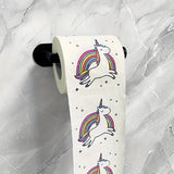 Rolls of Rainbow Creative Pony Cartoon Printed Paper
