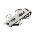 Stainless Steel Dollar Money Clip
