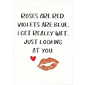 Naughty Range - Valentines Day Card - Just looking at YOU