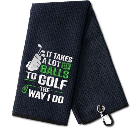 Golf Towel -TO Golf The Way I Do -Logo