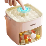 Extra Small Ice Maker with 48pieces Double-Layer Ice Cubes - 1 piece