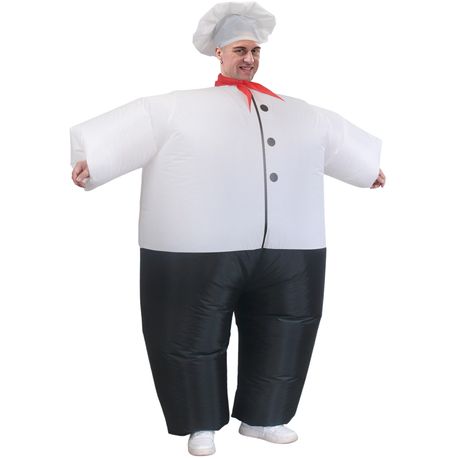 Inflatable Chef Dress Up Costume