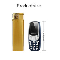 L8star BM10 wireless bluetooth dialer dual nano SIM super mini phone