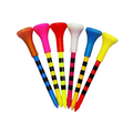 Multi Colour Golf Tee - 6 Pack