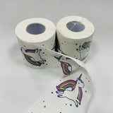 Rolls of Rainbow Creative Pony Cartoon Printed Paper