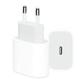 LDNIO - A3511Q - 3 Port Wall Charger With iPhone Cable 65W - White White