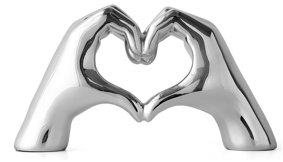 Hands Of Love - Ornament - White