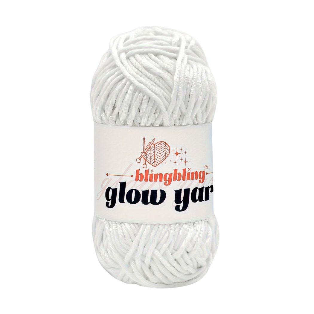 Glow-in-the-Dark Yarn - Yellow