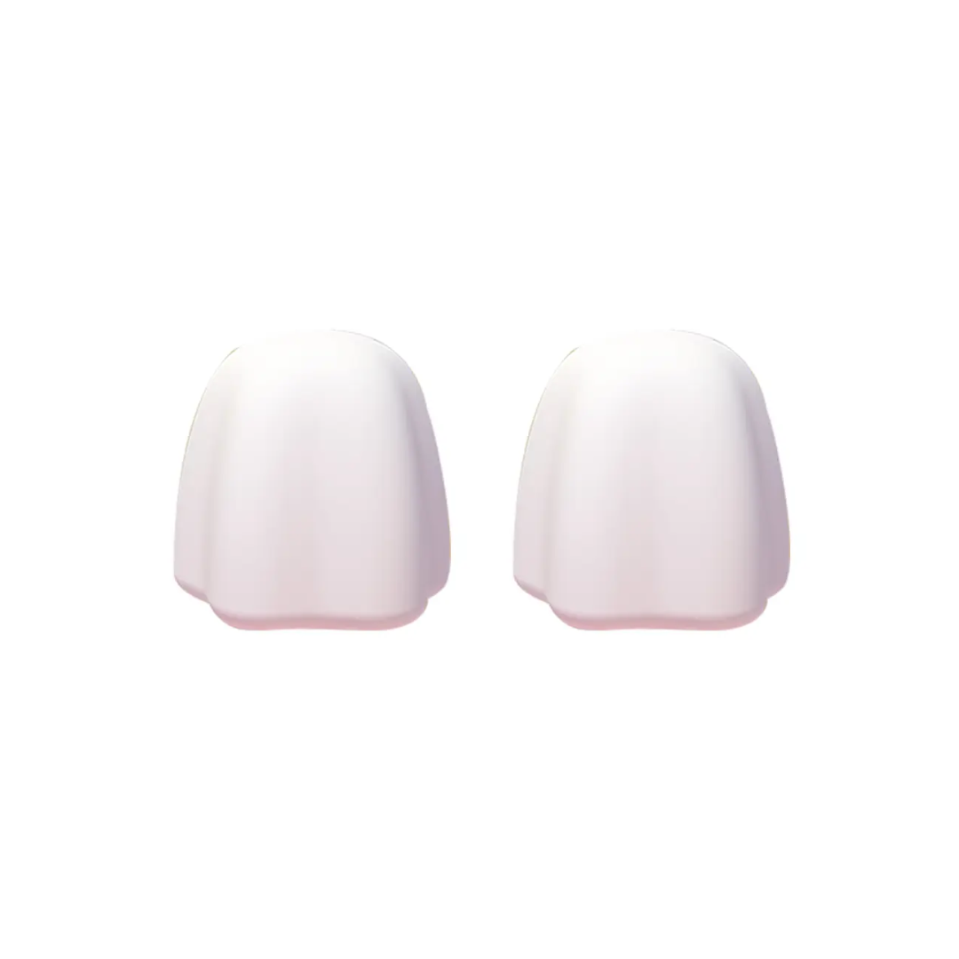 Silicone Toothpaste Cover Self Closing Dispensers - 2 Pack - 2 X Blue