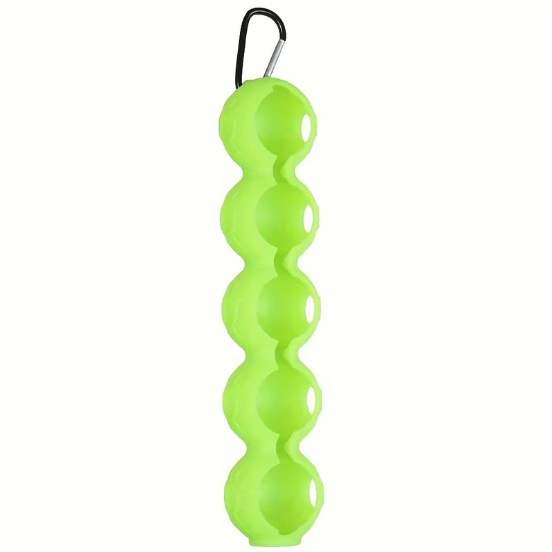 Golf Ball Carrier with Bag Clip - Black