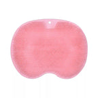 Shower Foot Scrubber & Massager Mat - Pink