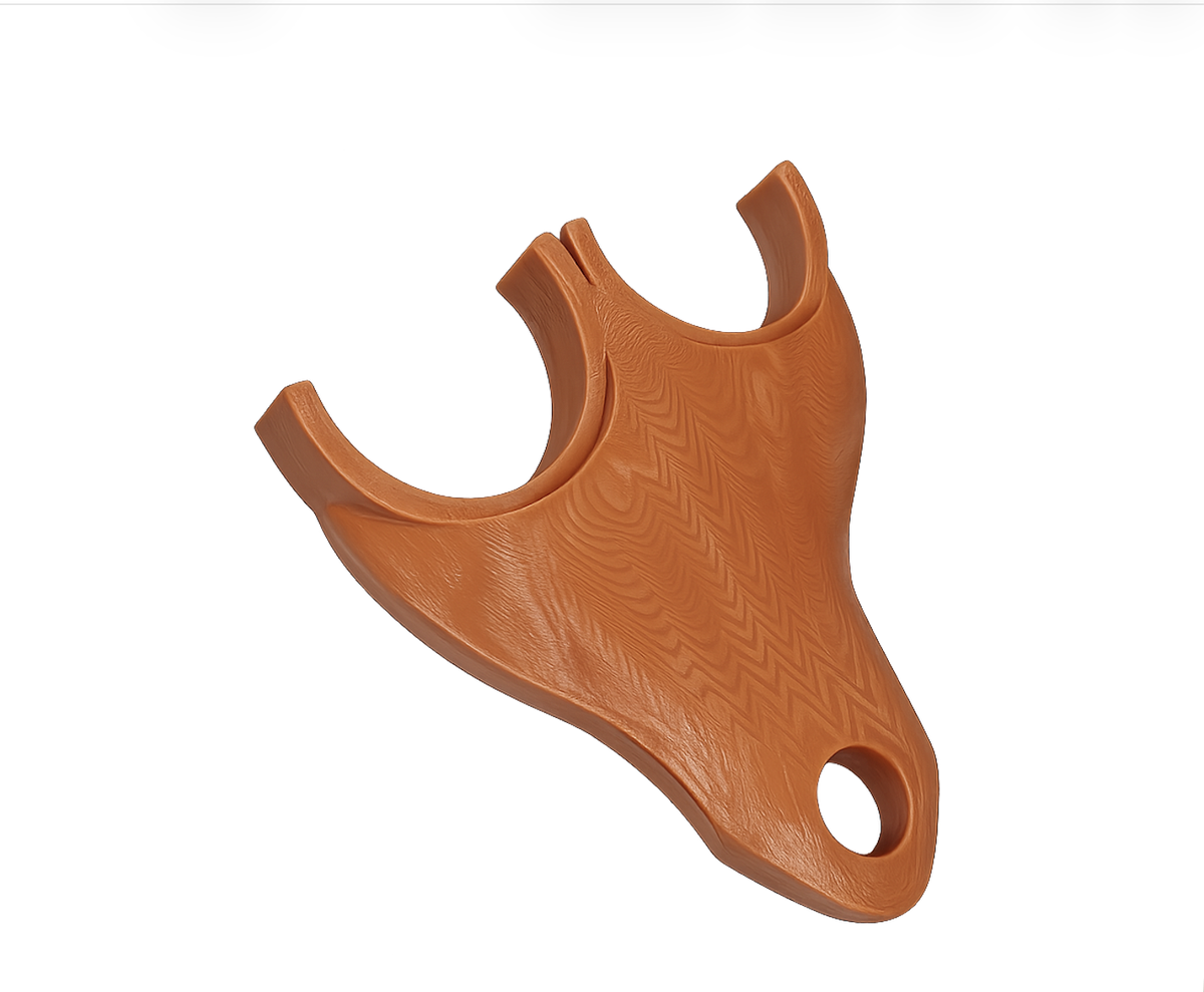 Portable Light Brown Golf Stand - Stone Beige