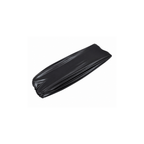 Waterproof Faux Leather Motorcycle Seat Cover - UV Resistant, Black