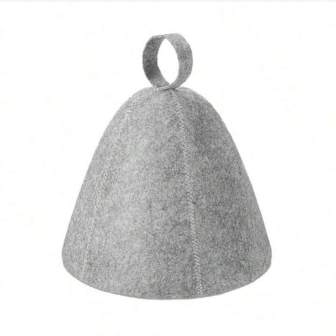 Sauna Hat - 1 Piece - White