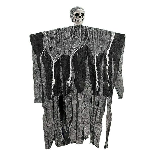 Flying Skeleton Halloween Decoration - Black