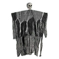Flying Skeleton Halloween Decoration - Black