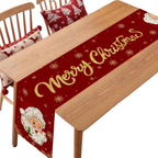 1pc Christmas Table Runner Tablecloth