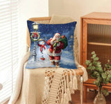 Cabs Christmas Pillow covers - Santa
