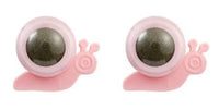 CABS- Catnip Ball- Snail 2 Pack - Pink