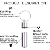 CABS- Keychain Medicine Storage bottle
