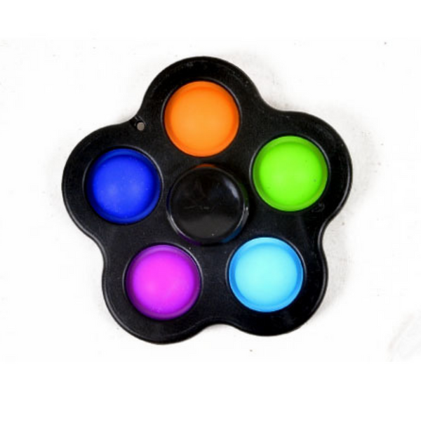 Simple Dimple Fidget Spinner - Black