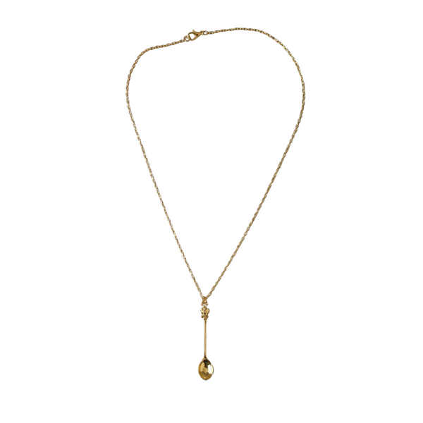 Men Spoon Charm Necklace