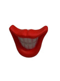 Dog- Funny- Mouth Shaped Chew Toy- Big Smile - Lips and Teeth