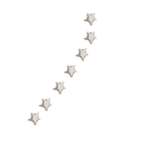 Star Design Earrings - 7-Piece