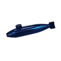 Submarine Design Snuff Bottle - Blue