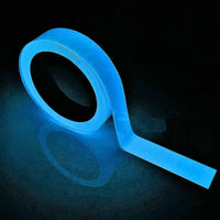 1roll 3m PET Tape, Daily Blue Glow In The Dark Decorative Tape