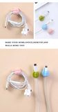 Thumbs-up Cable Holders Stick On - Pack of 6 Various Colours