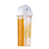 CABS - Double -Compartment Travel Bottle - White