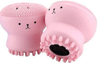 2 Pack Cartoon Facial Cleansing Exfoliator Scrubber