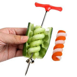 Vegetable spring slicer