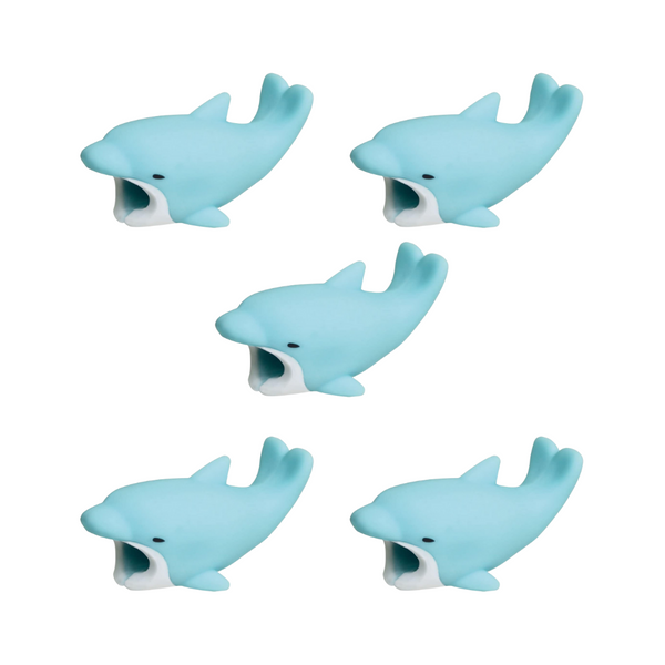 Phone Cable Protector- Identifier - Whale - 5 Pack