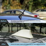 2023 Universal FM Radio Shark Fin Car Antenna Aerial Roof Signal Enhancer