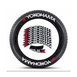 Tiremagic Tyre Lettering Stickers (Pack of 8) - Yokohama