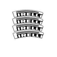 Tiremagic Tyre Lettering Stickers (Pack of 8) - Pirelli